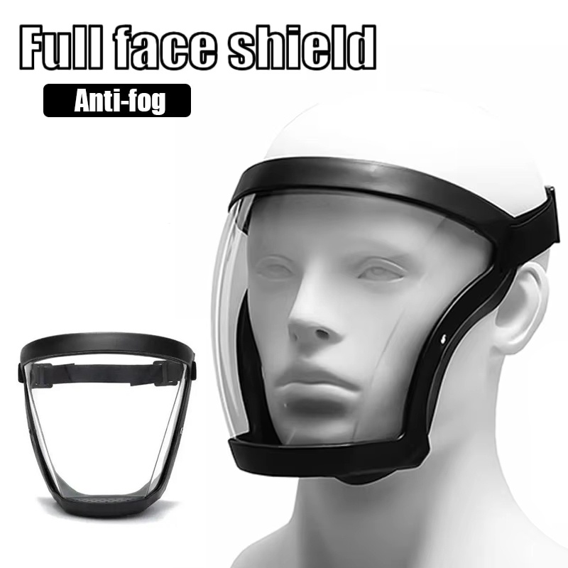 Sheet Face Mask Pack - Máscara transparente reutilizable para exteriores, antivaho,