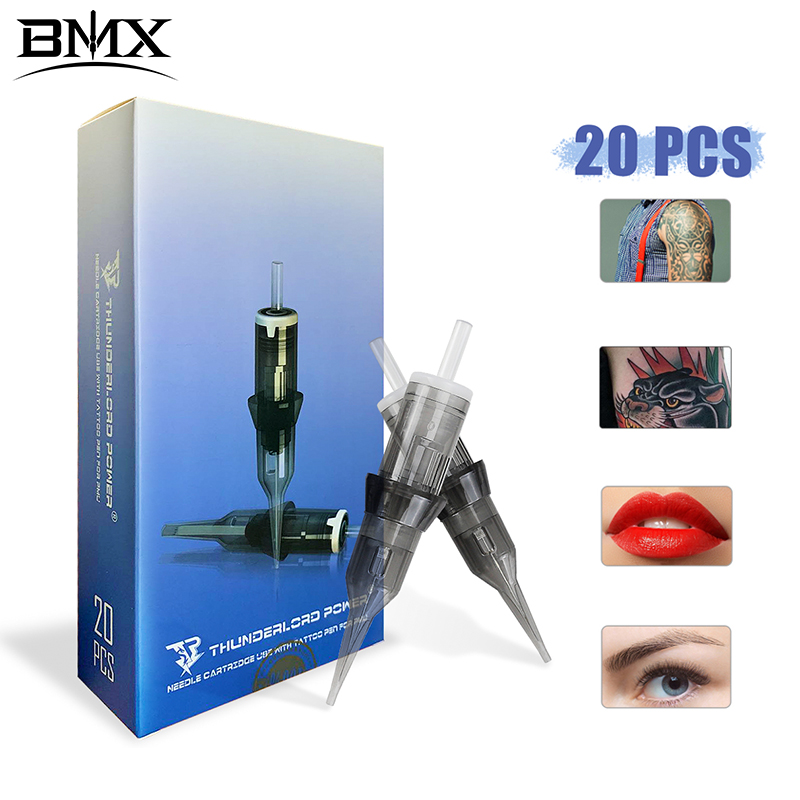 Merit Beauty Makeup - 20 unids/caja agujas de tatuaje cartucho