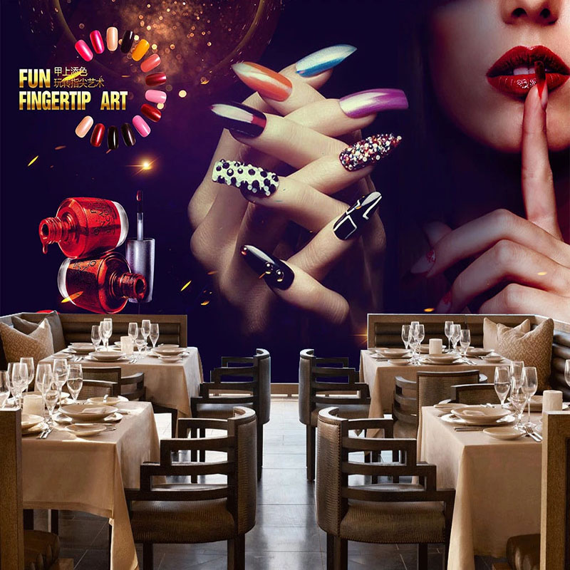 Beauty Makeup Wallpaper - Papel tapiz 3D personalizado de cualquier