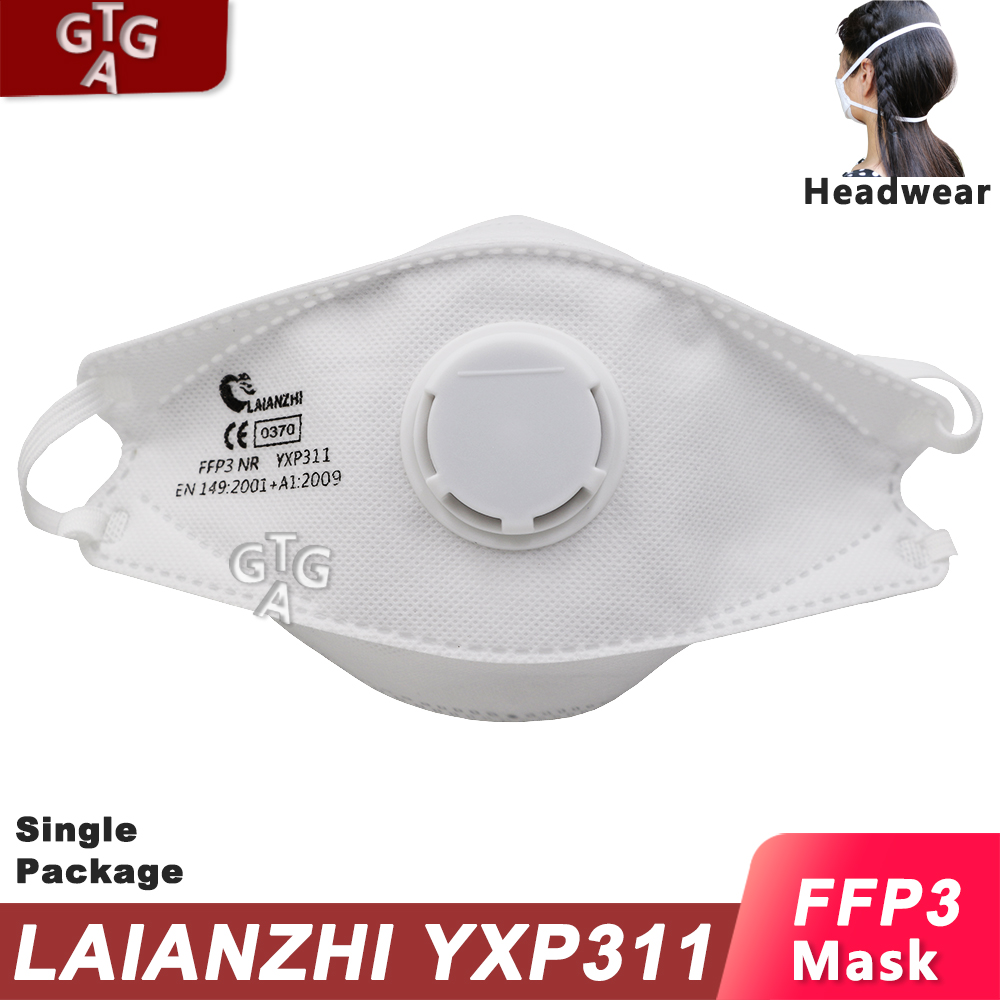 Sheet Face Mask Pack - LAIANZHI FFP3 CE Mascarilla con válvula