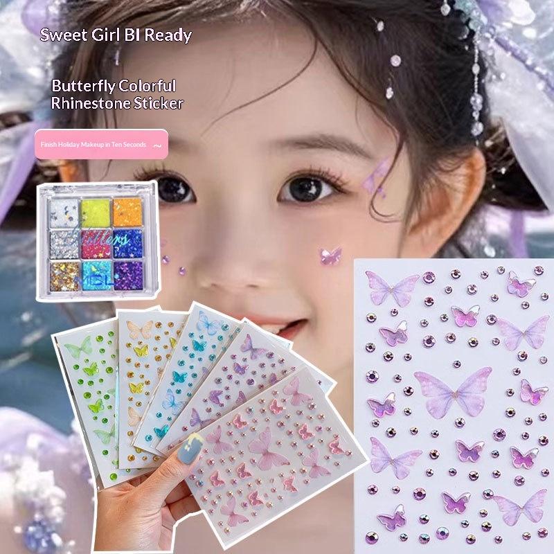 Eyeshadow Palette - Pegatinas para pintar la cara para