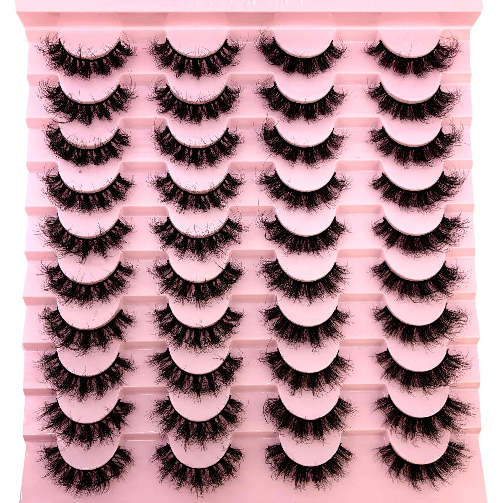 Beauty Full Makeup - Nuevas 20 Pares de Pestañas Postizas