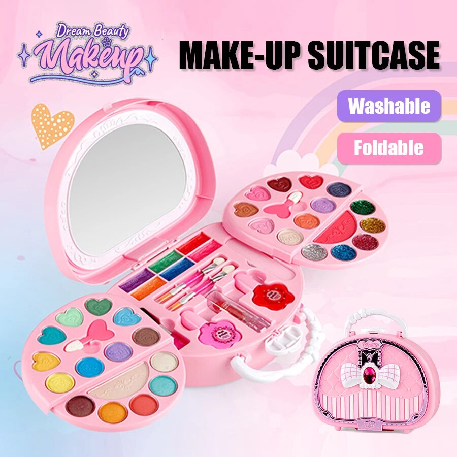 Beauty Makeup Kit For Girls - Juguetes de belleza para niños, Kit