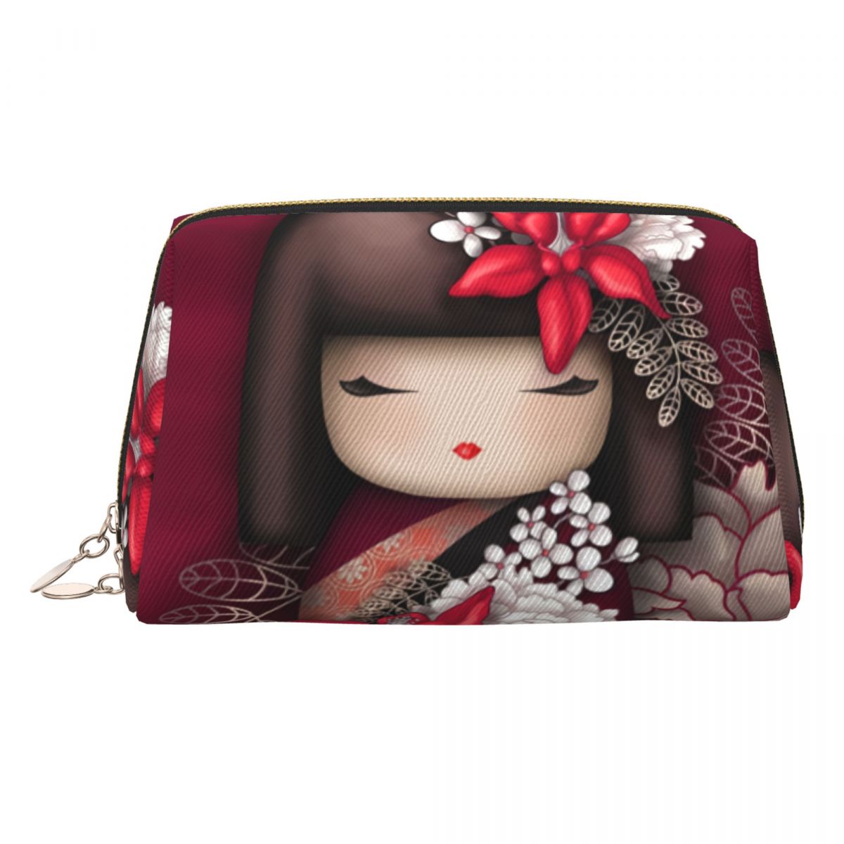 Beauty Makeup Kit For Girls - Neceser personalizado de muñeca Sakura Kokeshi