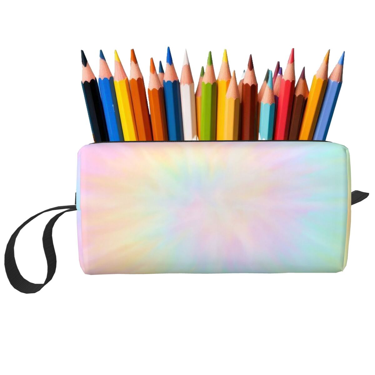 Beauty Makeup Wallpaper - Bolsa de Maquillaje con Estampado Tie