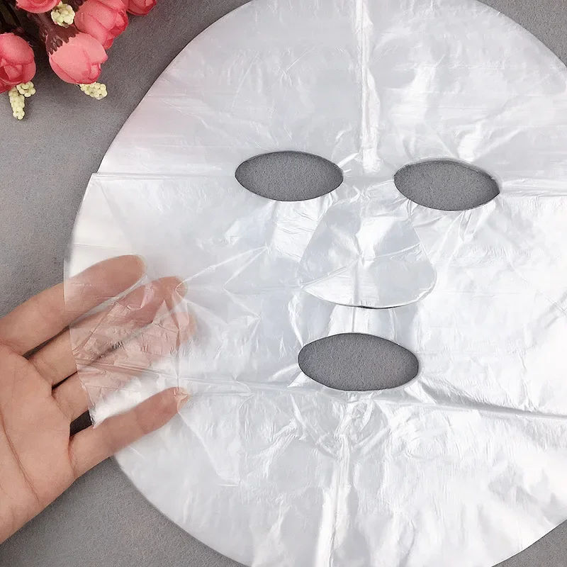 Sheet Face Mask Pack - Película plástica desechable para la cara,
