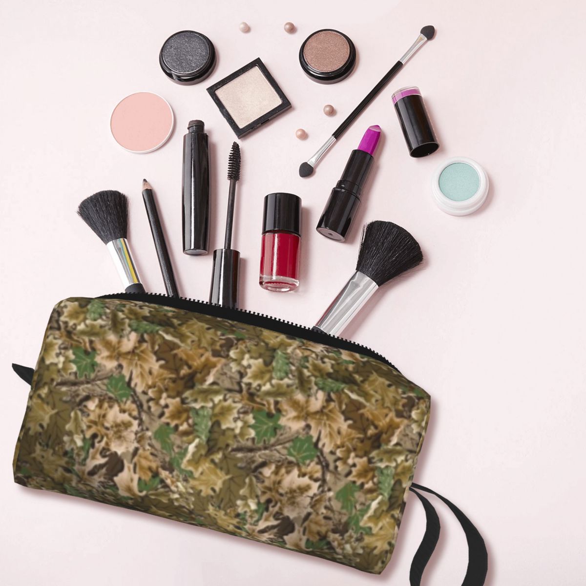 Beauty Real Makeup - Bolsa de Maquillaje Real Tree, Organizador