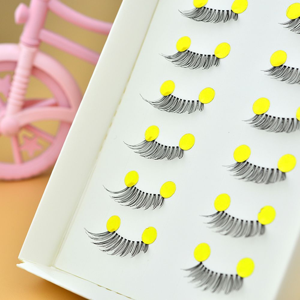 Beauty Full Makeup - Pestañas Postizas Negras, Mini Herramientas de
