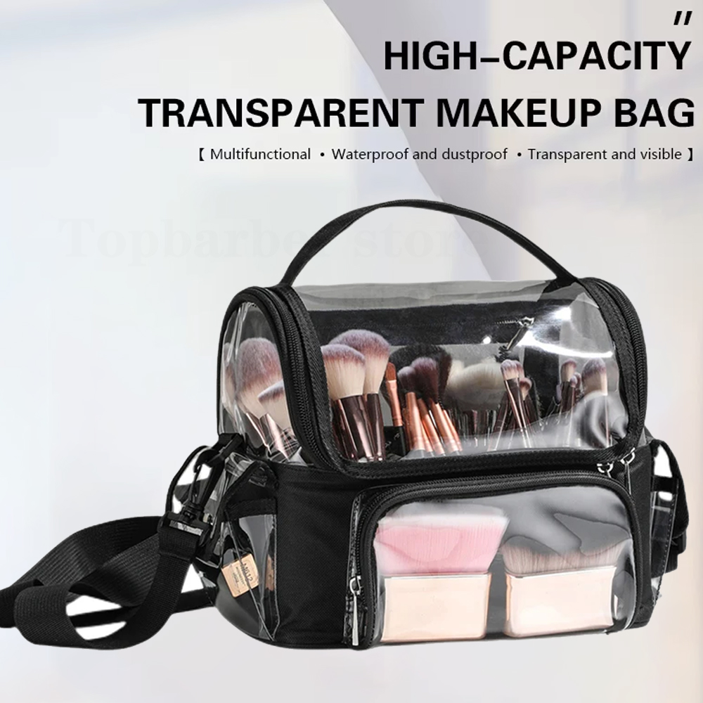 Beauty Makeup Bag - Soporte para brochas de maquillaje, mochila,