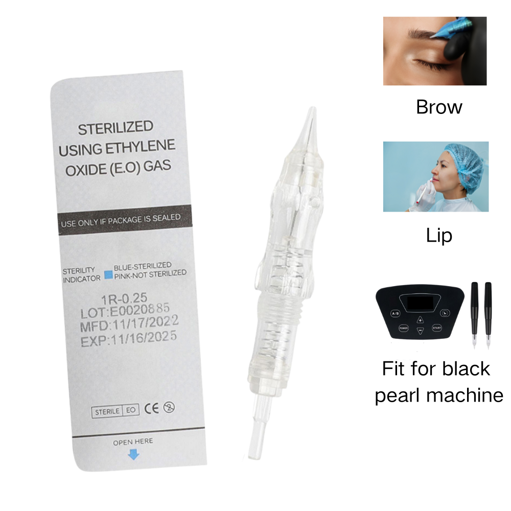 Merit Beauty Makeup - 10/50 Uds agujas de tatuaje de