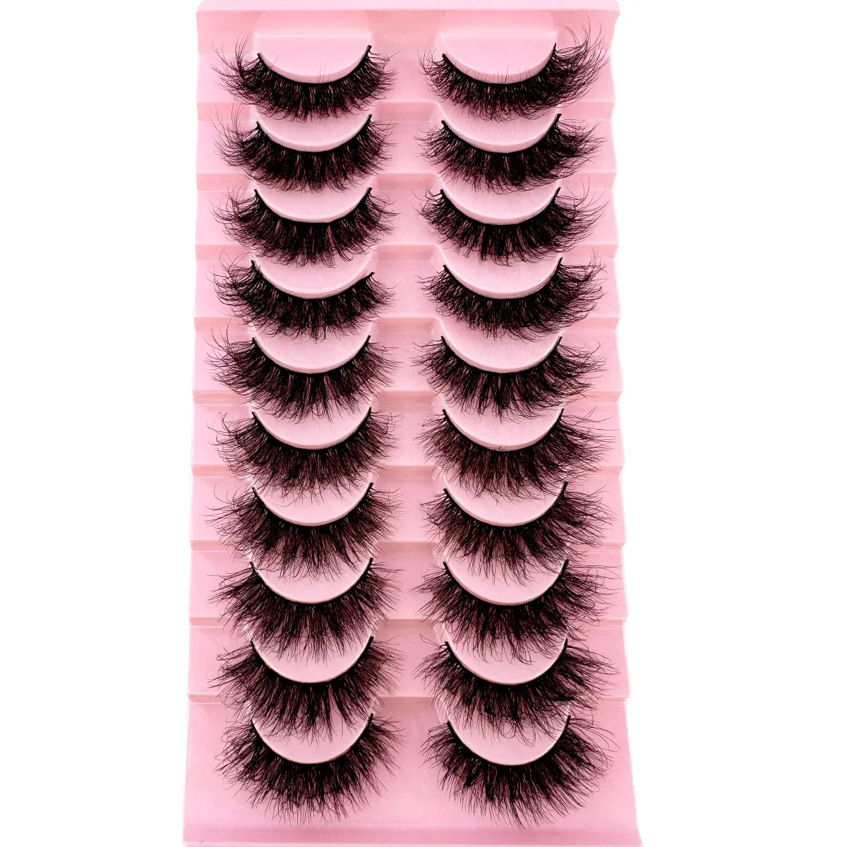 Beauty Full Makeup - AMSDCN 10 Pares de Pestañas Postizas