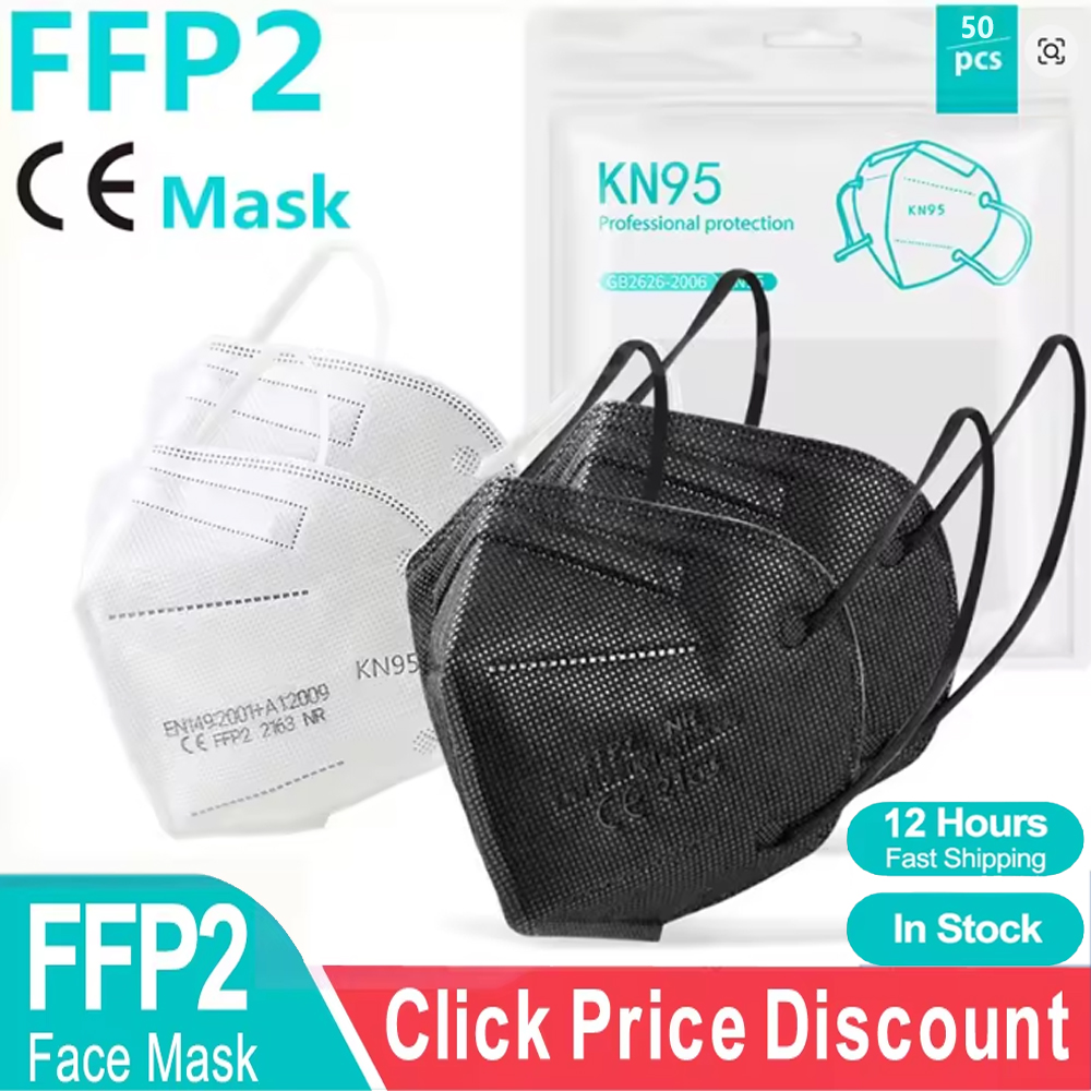 Sheet Face Mask Pack - Mascarillas FFP2, Mascarillas KN95 con Filtro