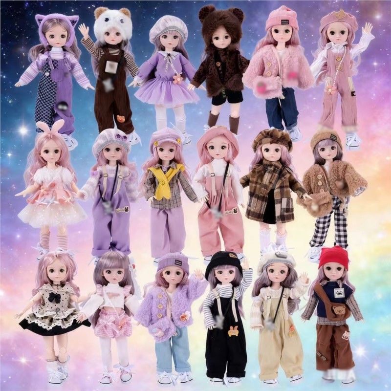 Makeup Beauty House - Muñeca de Maquillaje de 30CM con