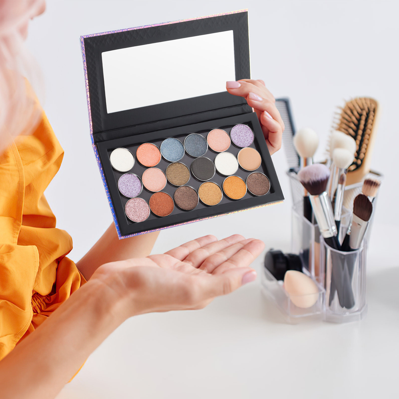 1 Juego de paleta de maquillaj - Eyeshadow Palette reseña y precio