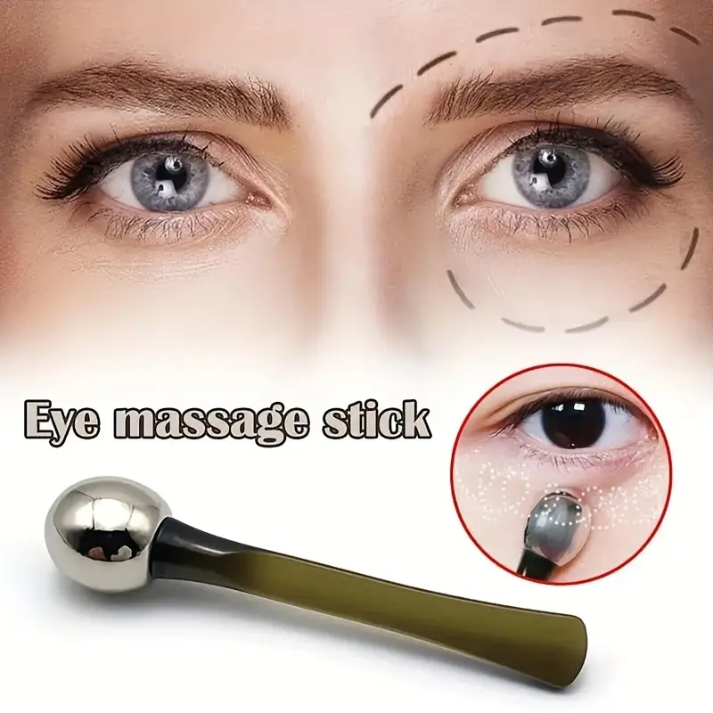 Rodillo masajeador para ojos,  - Beauty Glazed Makeup reseña y precio