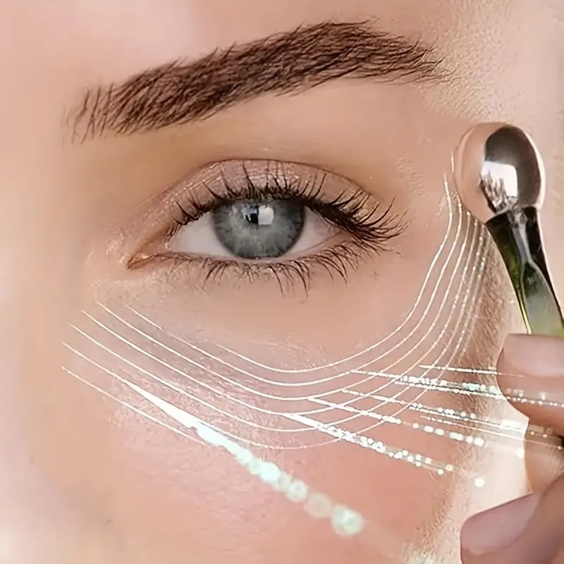 Rodillo masajeador para ojos,  - Beauty Glazed Makeup reseña y precio