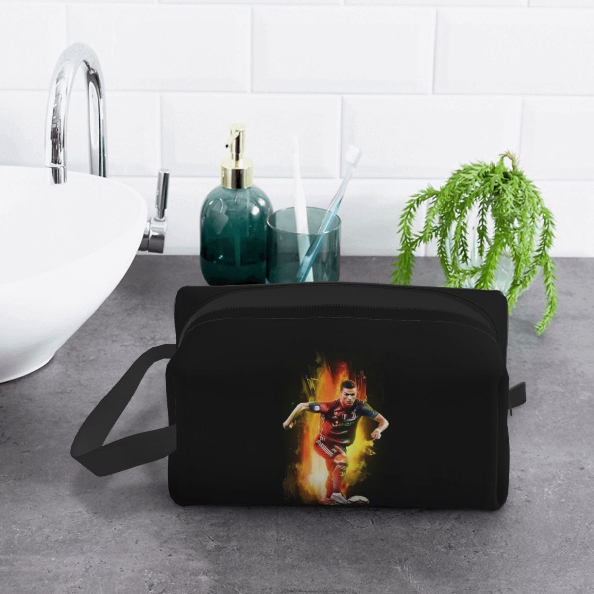 Bolsa de maquillaje Ronaldo Wa - Beauty Makeup Wallpaper reseña y precio