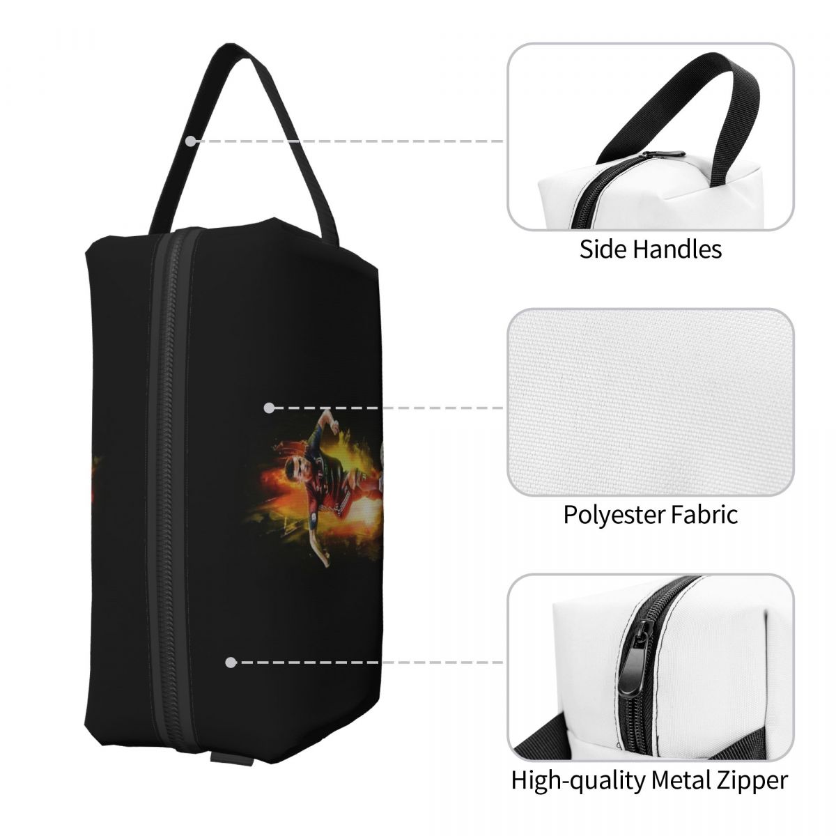 Bolsa de maquillaje Ronaldo Wa - Beauty Makeup Wallpaper reseña y precio