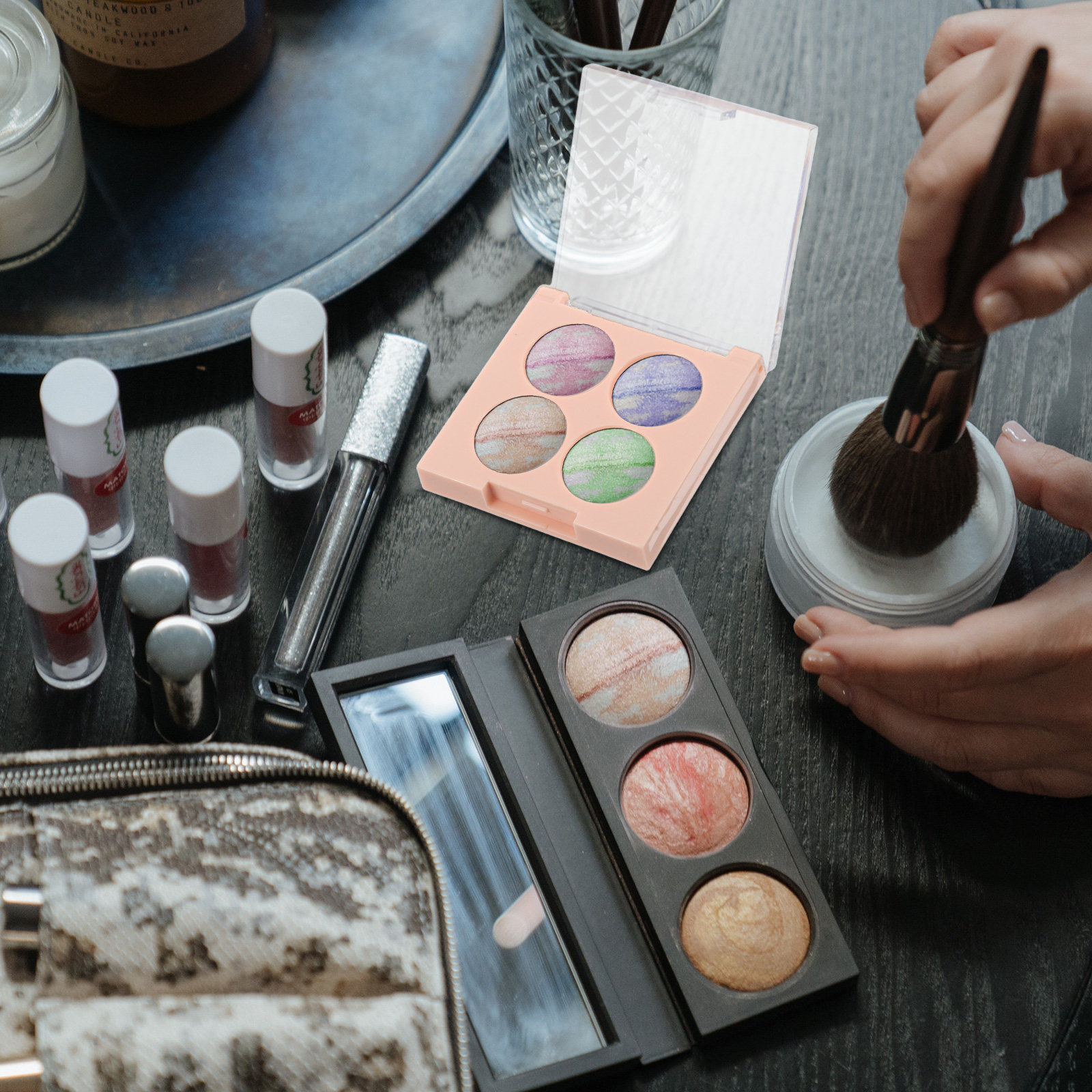 Paleta de sombras de ojos, org - Eyeshadow Palette reseña y precio