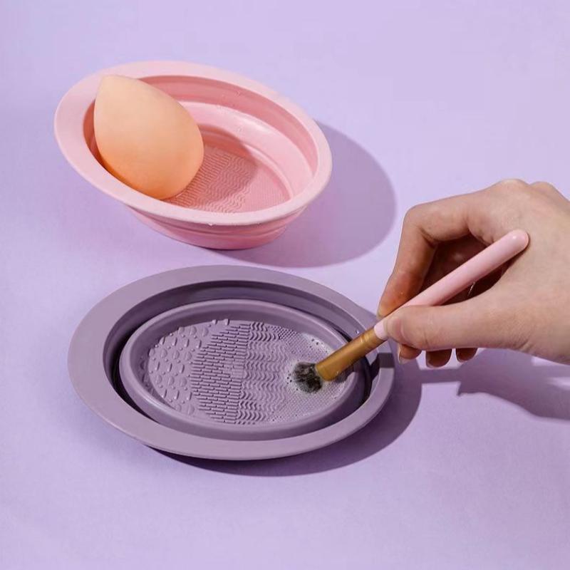 Cuenco de limpieza plegable pa - Beauty Makeup Organizer reseña y precio