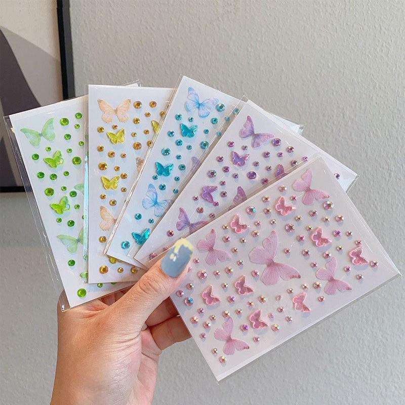 Pegatinas para pintar la cara  - Eyeshadow Palette reseña y precio