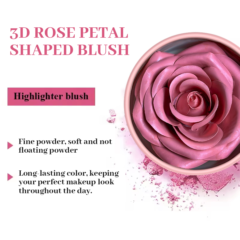 Rubor de maquillaje de rosa de - Beauty Real Makeup reseña y precio