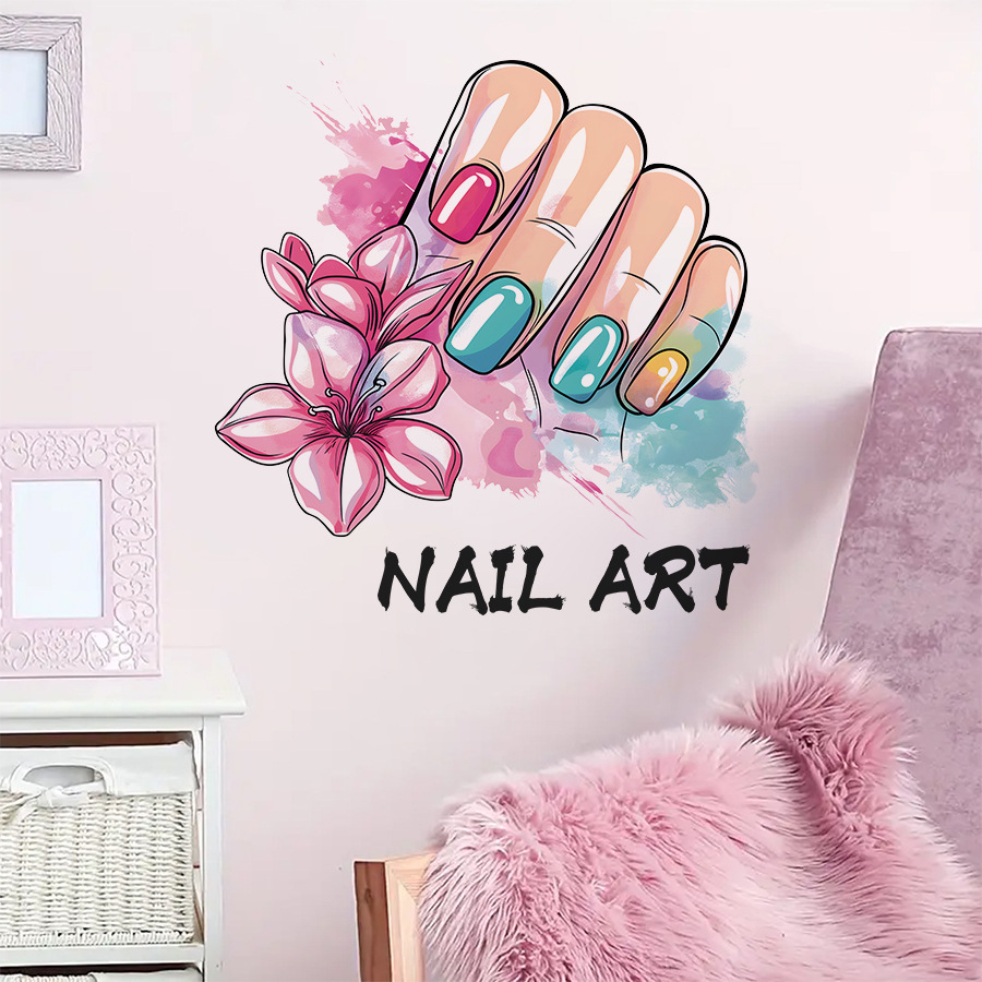 Pegatinas de pared para salón  - Beauty Makeup Wallpaper reseña y precio