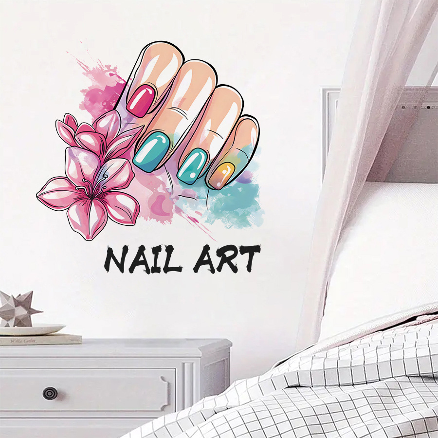 Pegatinas de pared para salón  - Beauty Makeup Wallpaper reseña y precio