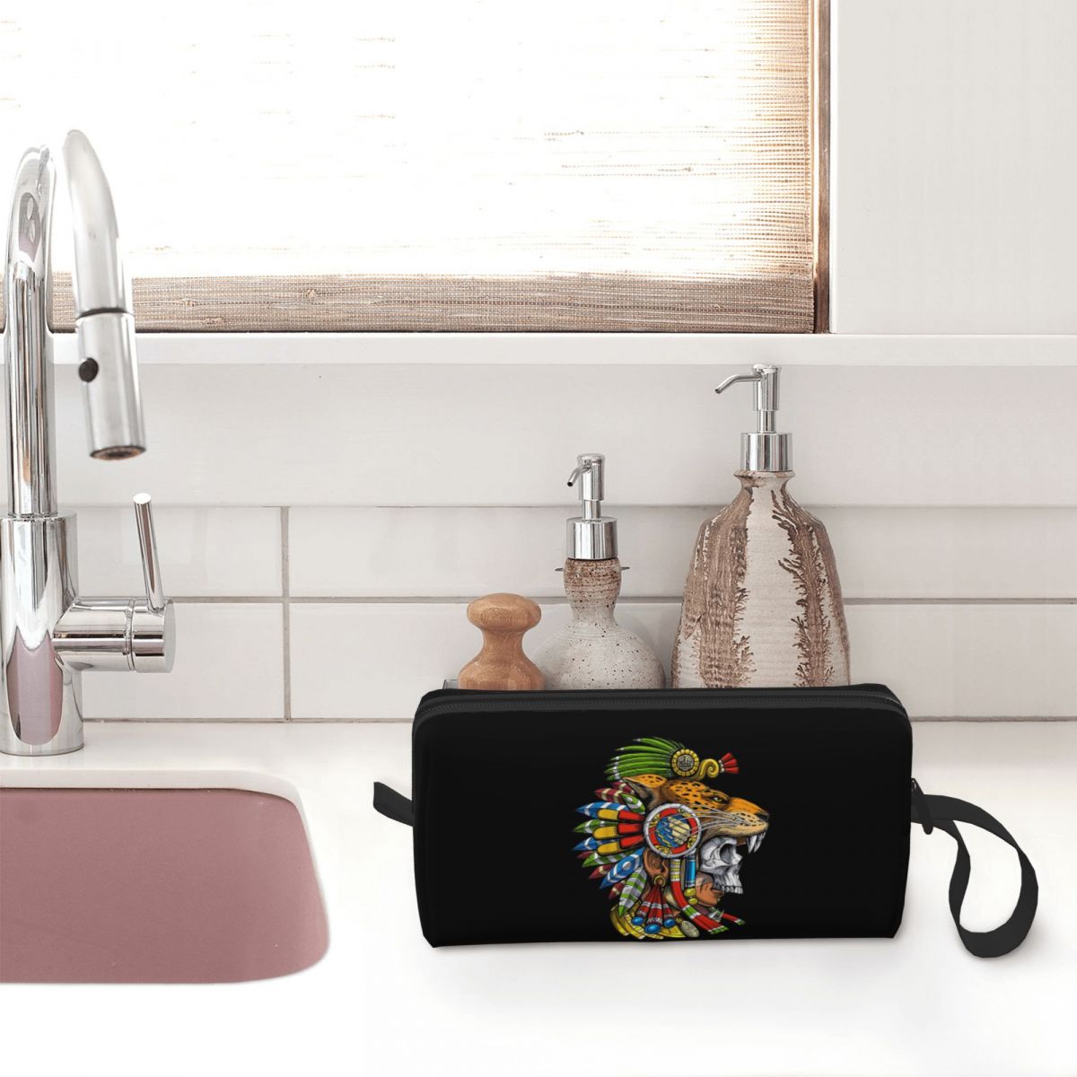 Bolsa de maquillaje con diseño - Jaguar Beauty Makeup reseña y precio