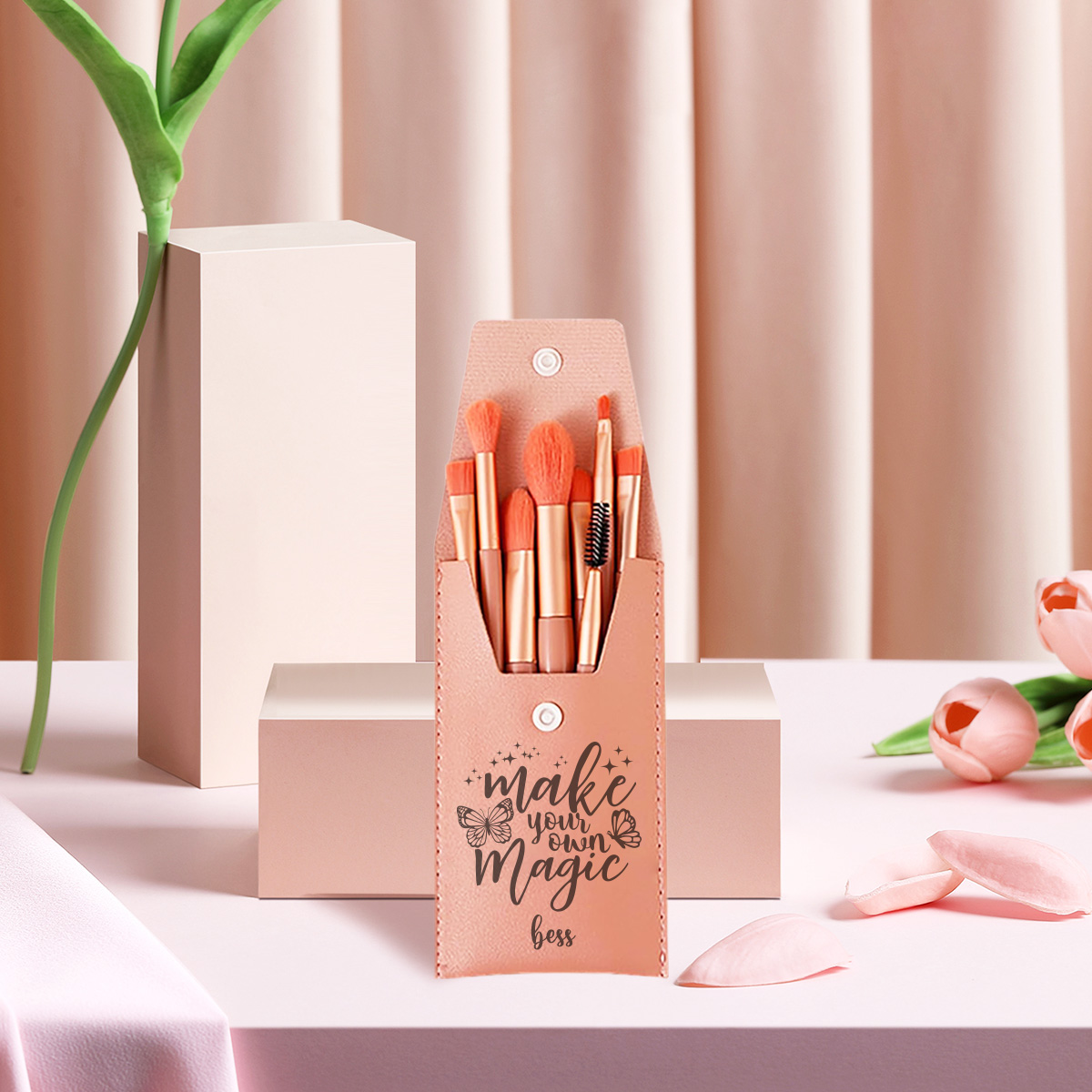 1 brocha de maquillaje con nom - Makeup Beauty House reseña y precio