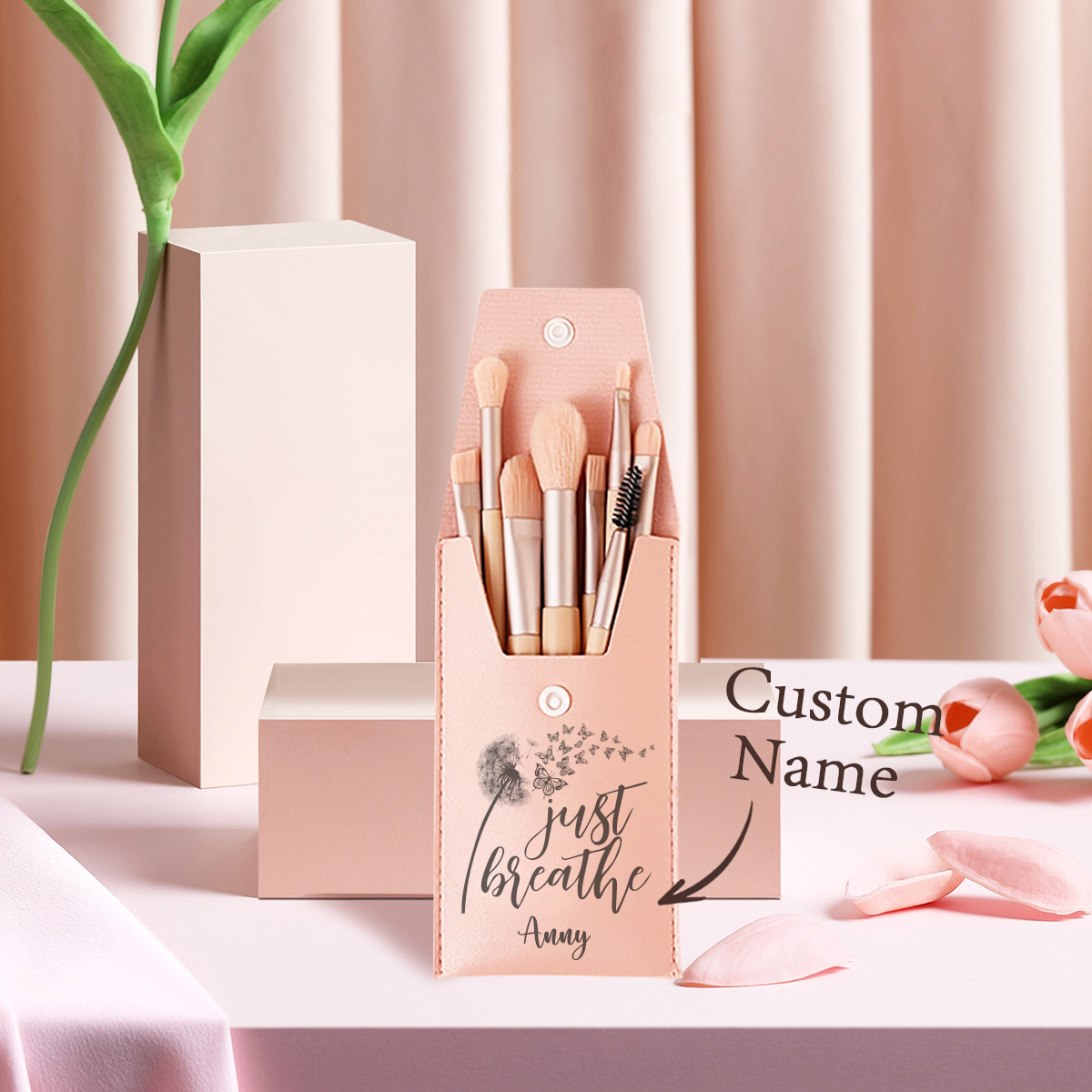 1 brocha de maquillaje con nom - Makeup Beauty House reseña y precio