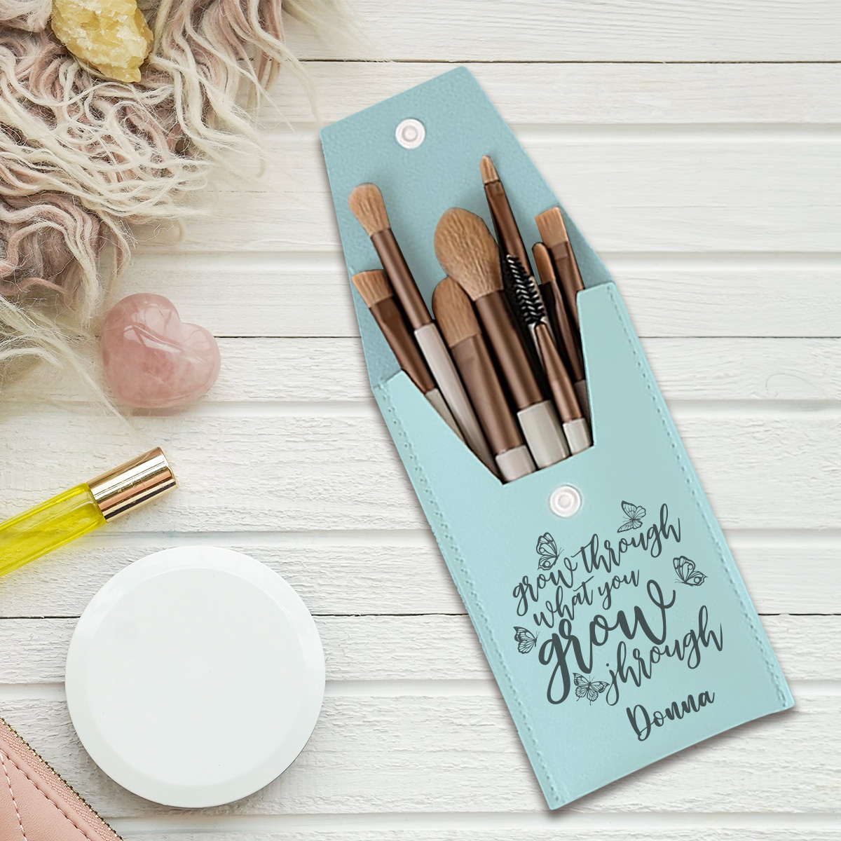 1 brocha de maquillaje con nom - Makeup Beauty House reseña y precio