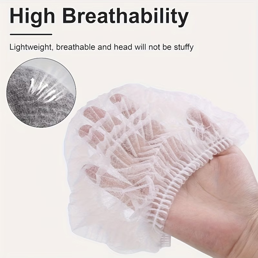 50 piezas de gorros desechable - Beauty Makeup Workshop reseña y precio