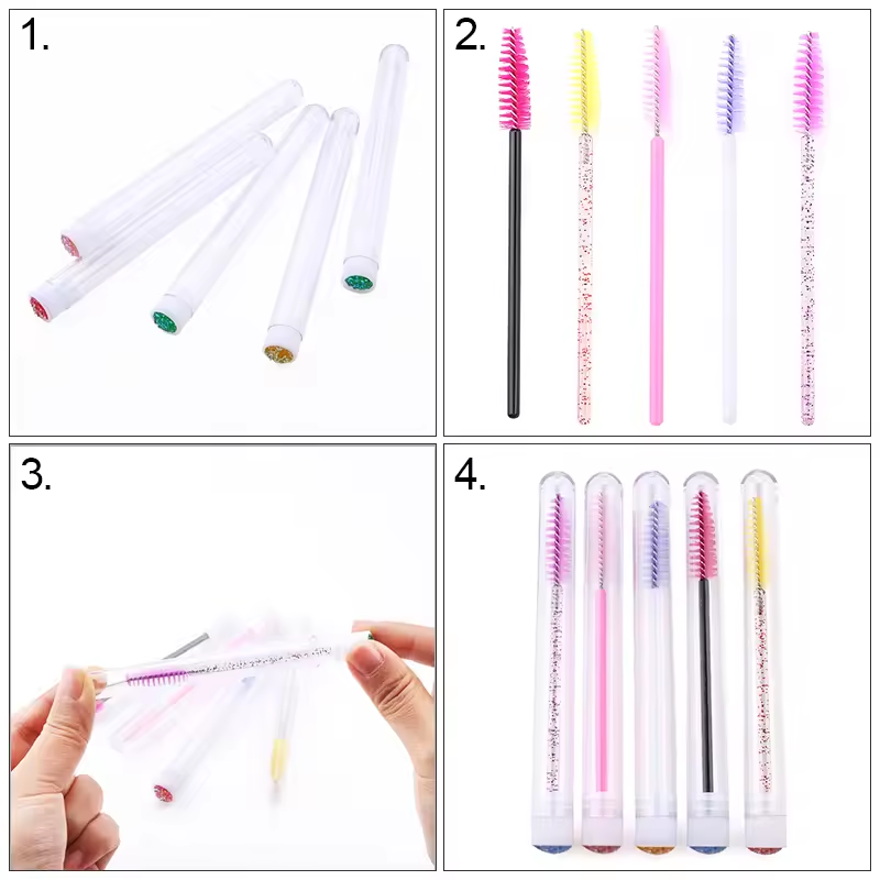 Tubo de cepillo de pestañas co - Beauty Makeup Youtube reseña y precio