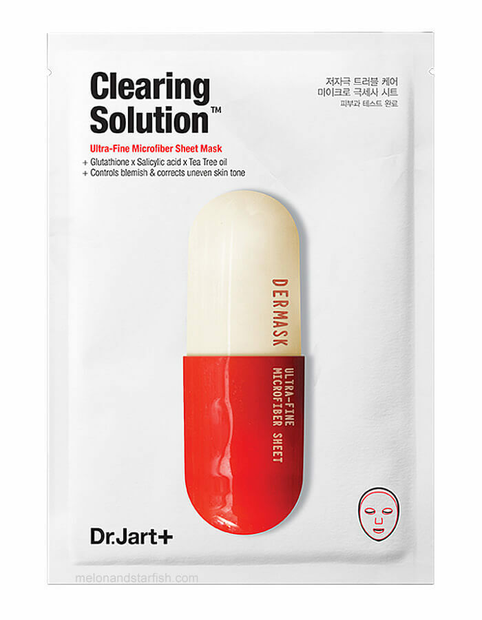 Dr.Jart + Dermask Sheet Mask T - Sheet Face Mask Pack reseña y precio