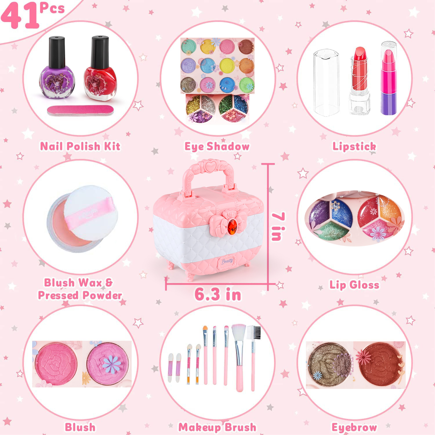 Kit de maquillaje lavable para - Beauty Real Makeup reseña y precio