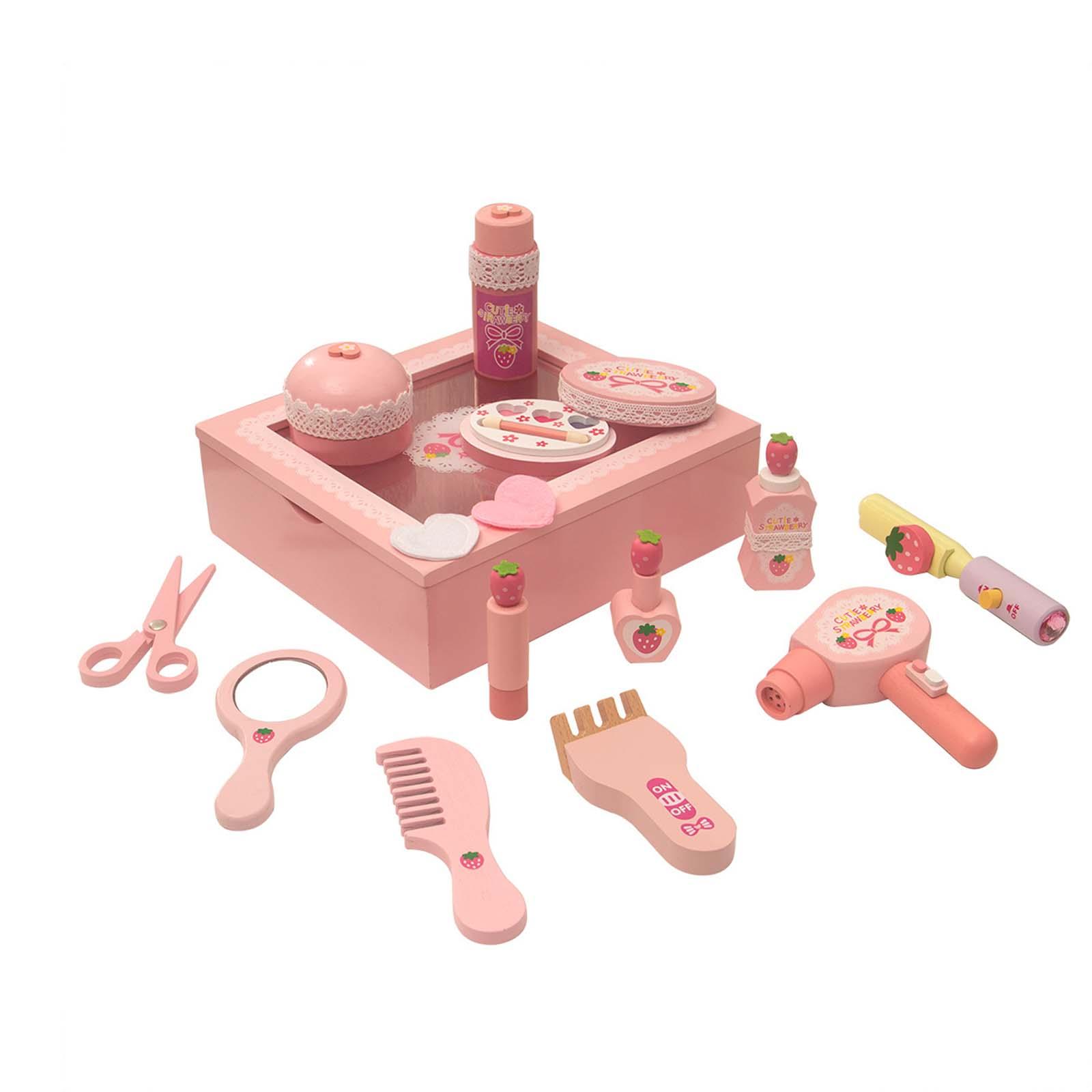 Juego de Maquillaje de Madera, - Beauty Makeup Kit For Girls reseña y precio