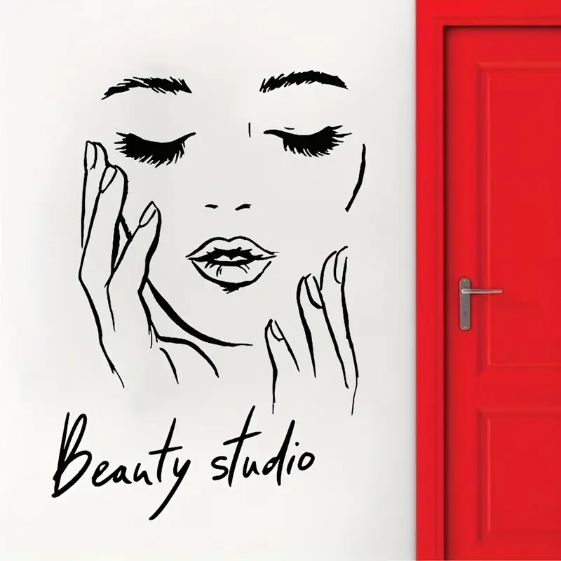 Vinilo Decorativo de Pared con - Beauty Makeup Wallpaper reseña y precio