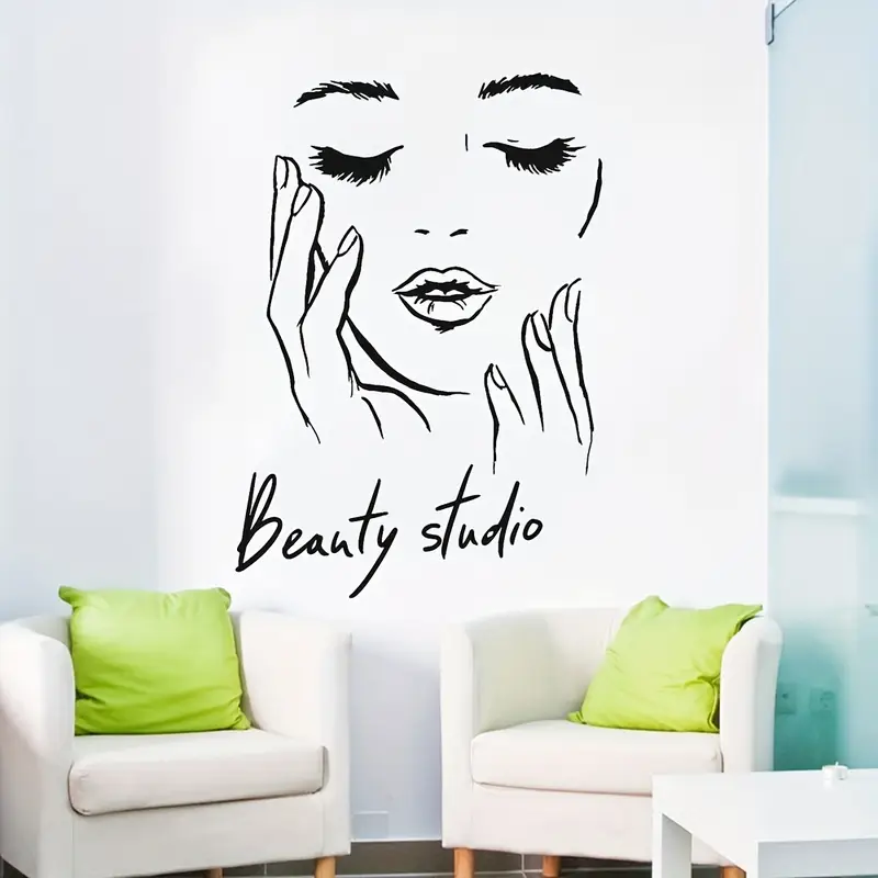 Vinilo Decorativo de Pared con - Beauty Makeup Wallpaper reseña y precio