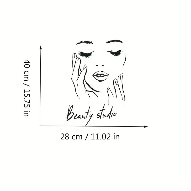 Vinilo Decorativo de Pared con - Beauty Makeup Wallpaper reseña y precio