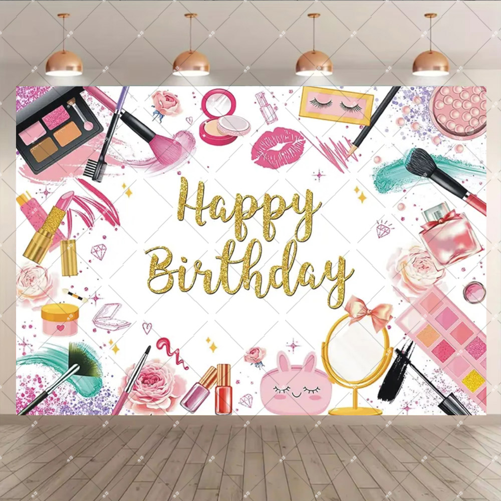 Fondo de cartel personalizado  - Makeup Beauty House reseña y precio