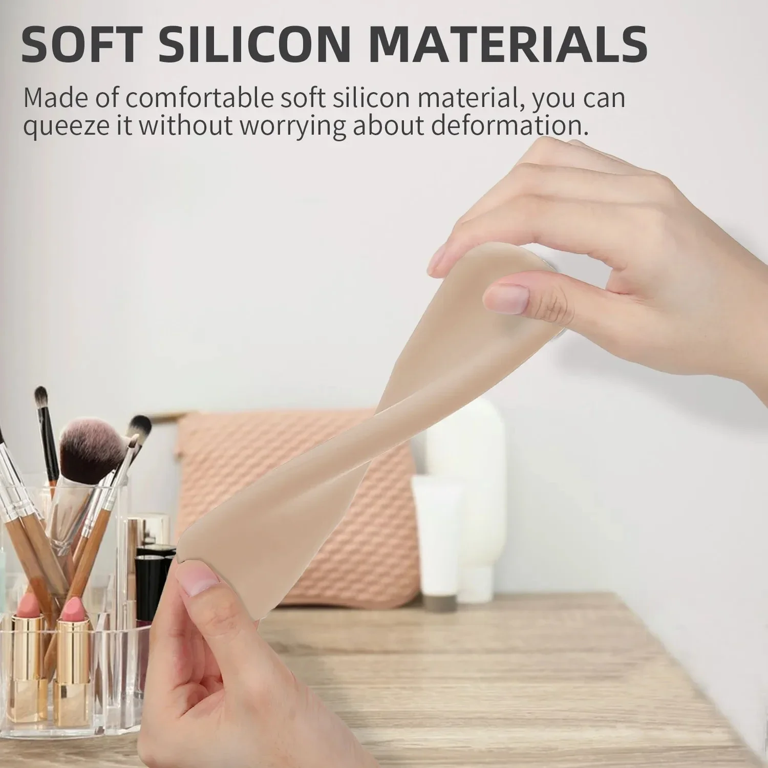 Soporte para brochas de maquil - Beauty Makeup Bag reseña y precio