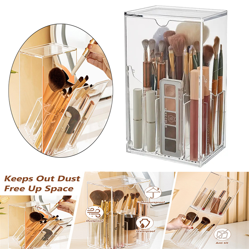 Organizador de brochas de maqu - Beauty Makeup Organizer reseña y precio