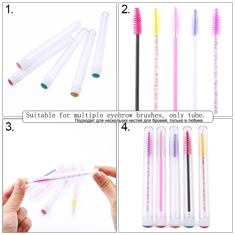 Tubo de cepillo de cejas reuti - Beauty Makeup Youtube reseña y precio