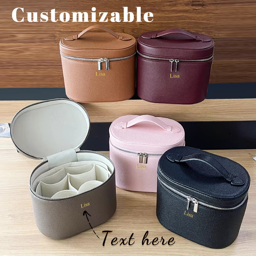 Bolsa de maquillaje de cuero P - Beauty Makeup Bag reseña y precio