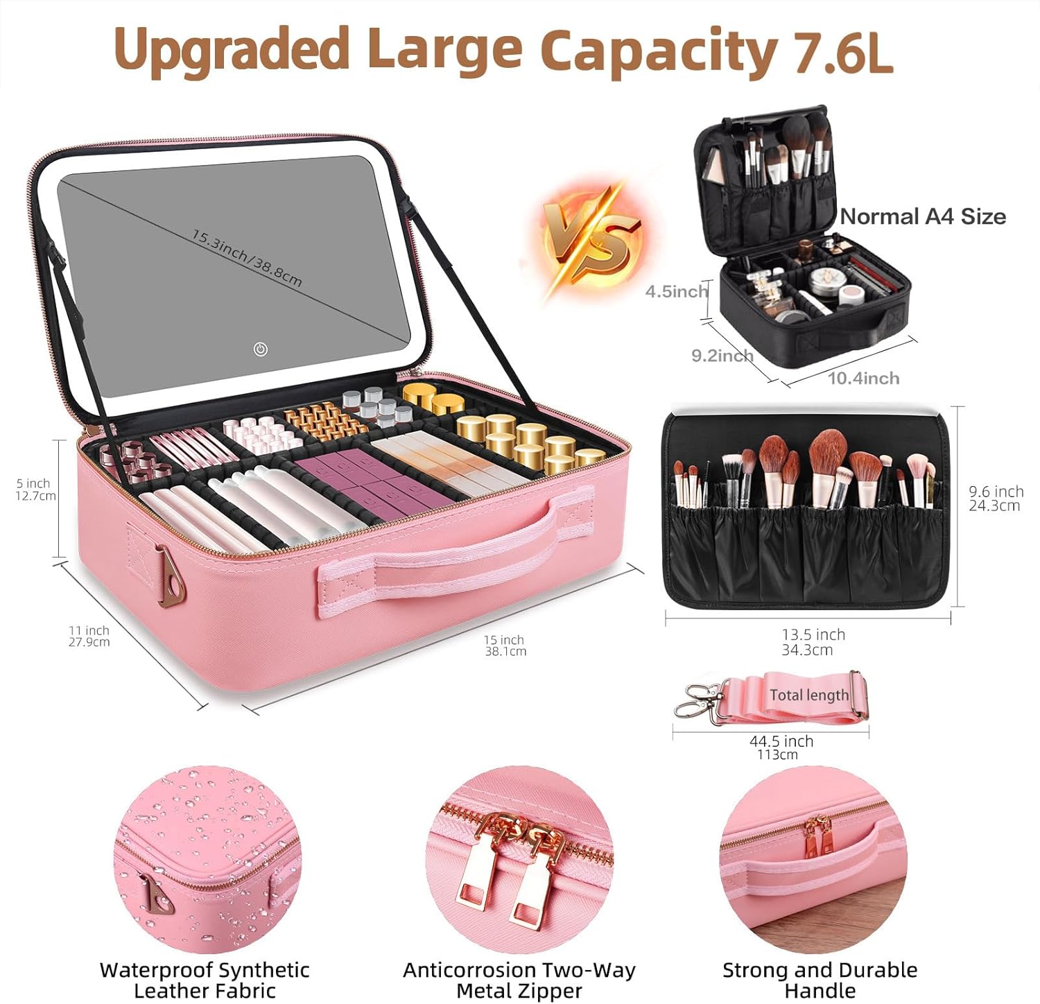 Bolsa de Maquillaje de Gran Ca - Beauty Makeup Bag reseña y precio